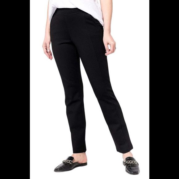Anne Klein Plus Size Bi-Stretch Slim Straight Leg Ankle Pants Dillard's